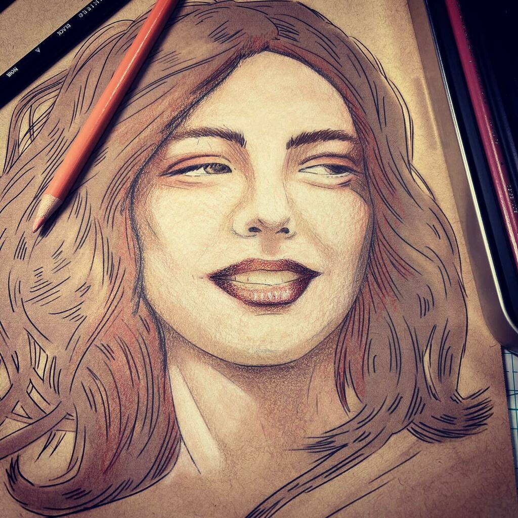 EmeralDQueen's tweet photo. Comitted to learn new techniques for #realisticportrait taking classe a #udemy with @lisamitrokhin #realisticdrawing #realisticart #colorpencil #prismacolorpencils #prismacolor #coloring #studying #skincolors #strathmorepaper #strathmoreart #strathmoreta… https://t.co/7mtbr1ZIn0 https://t.co/XCZDlKZyf6