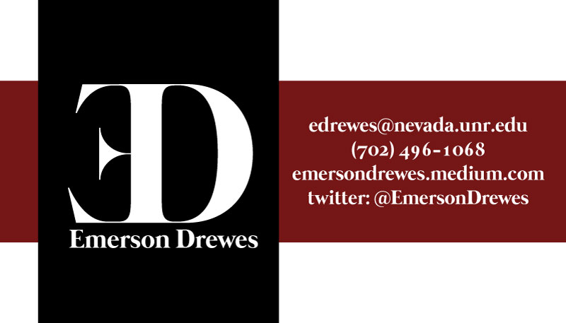 EmersonDrewes's tweet photo. My first #businesscard!! This challenge for my #RSJ108 Class was definitely one of my favorites. So excited to be able to give this to future employers. @BednarskiACE https://t.co/hWWdXF5IHt