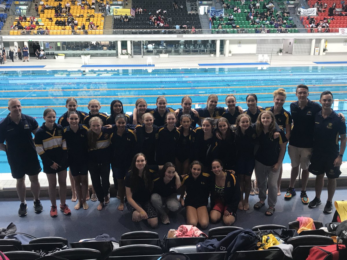 loretonhsport's tweet photo. What an amazing day for the LN IGSSA Swim & Dive Team. Our best ever result with 3rd overall and for the second straight year, the Annabelle Williams Shield Champions (congratulations Maddie!) #LetGoLoreto https://t.co/MrrqXJDNsK