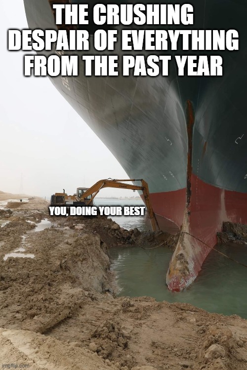 best meme so far #SuezBLOCKED #suez #EVERGIVEN