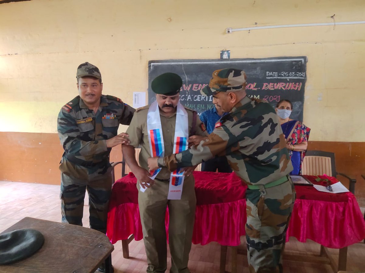 ancrocks's tweet photo. दिनांक 25 मार्च 2021 रोजी @ncc_ex यांच्या अंतर्गत असोसिएशनचे अध्यक्ष श्री. @milind_kapade सर यांच्या मार्गदर्शनाखाली व रत्नागिरी जिल्हा अध्यक्ष श्री. @SANDIPK88047529 यांच्या नेतृत्वाखाली न्चिफ ऑफिसर ANO श्री.सुनील द. कांबळे सर ,यांचा सत्कार करण्यात आला
#nccexcadetassociation https://t.co/jiCXwscuiR