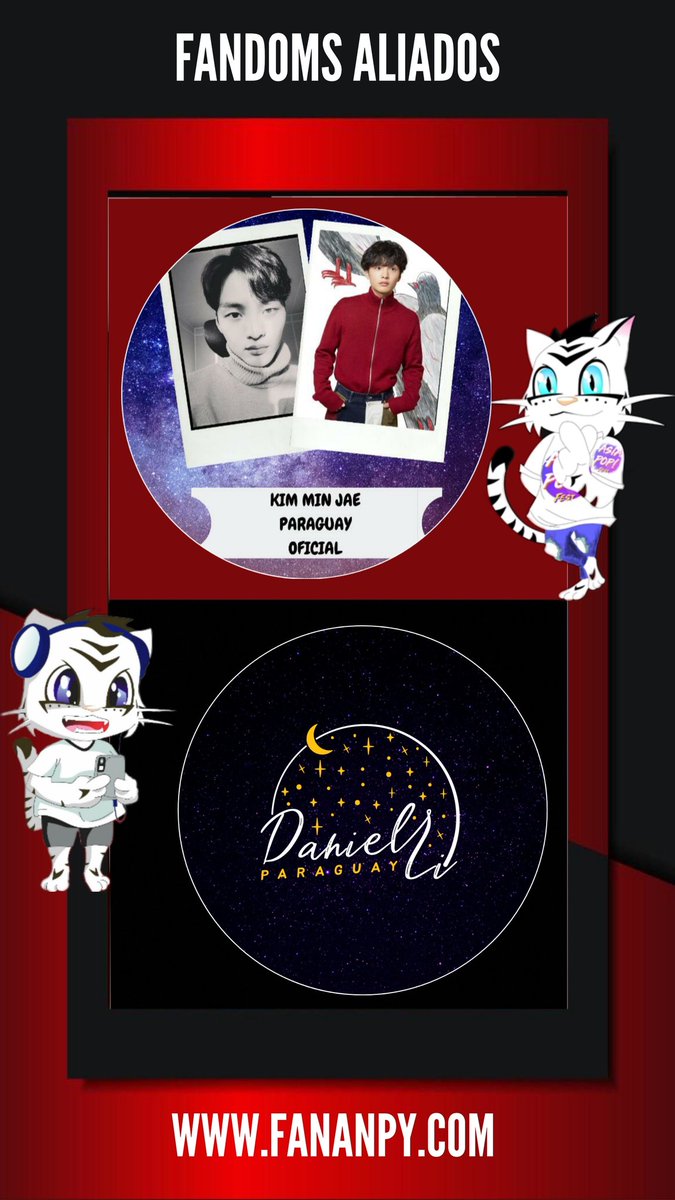 comiccon_py's tweet photo. 41. Twice Paraguay @Twice_PY
42. Seo Kang Joon Paraguay @Seokangjoonpy
43.  Kim Min Jae Paraguay @kminjaepy
44. Daniel Li Py @daniel_li_py 

#Fananpy #AsiaPop #Kpop #Jpop #Cpop #ThaiPop #KRock #JRock #CRock #EspacioAsiaPop #Fandoms  #Asia #Anime https://t.co/su4ErSQBrL