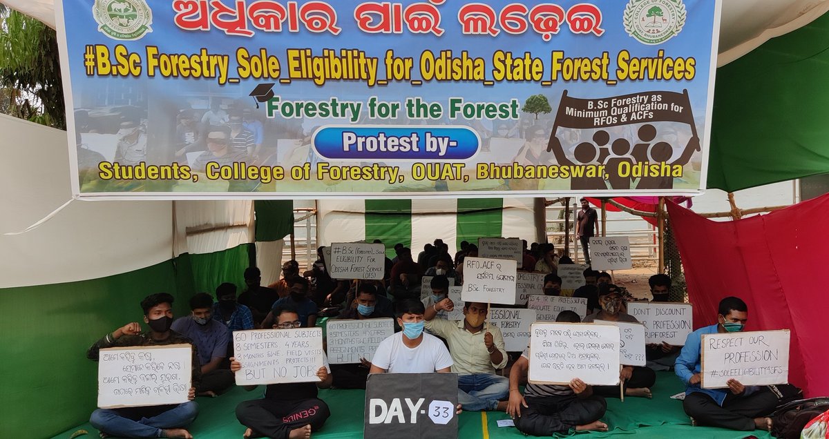 CollegeOuat's tweet photo. DAY-33
#BSc_Forestry_Sole_Eligibility_for_Odisha_State_Forest_Services
@Naveen_Odisha @CMO_Odisha @BKArukha @dr_arunsahoo @MoSarkar5T @PrakashJavdekar @ForestDeptt @pccfodisha @AprajitaSarangi @ifs_odisha @otvnews @Kalingatv @News18Odia @NandighoshaTV @kanak_news https://t.co/ytqqioQ8V7