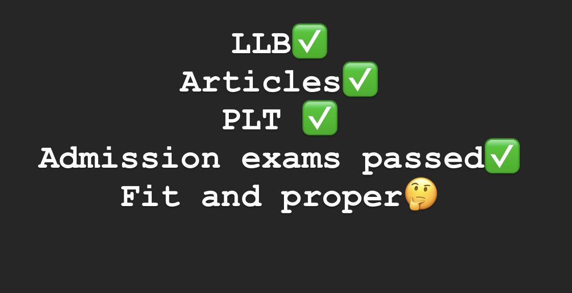 I’ve been waiting the opportunity to write and Celebrate such...
#RoadToTheHighCourt
#Law