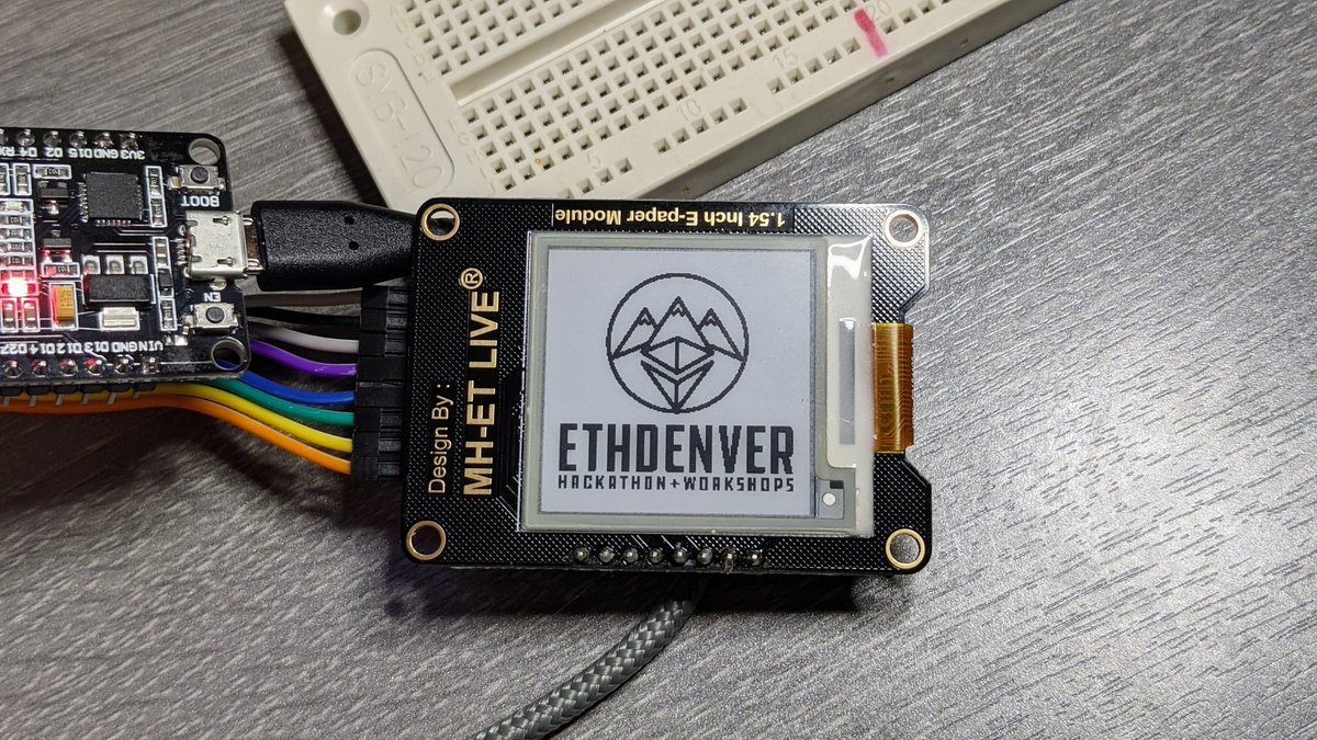 ethbadge's tweet photo. Hardware platform testing 👀👀👀
#ETHDenver #TeamBadge https://t.co/K09gDA4UsI