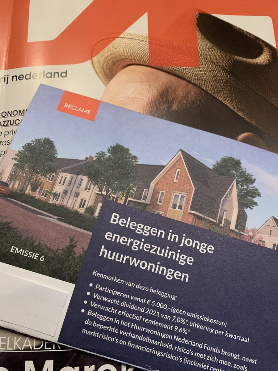 Ah fijn de offline versie van <a href="/vrij_nederland/">Vrij Nederland</a> 🙂 maar past deze ingesloten reclame folder wel bij jullie gedachtengoed en opinie 🧐
