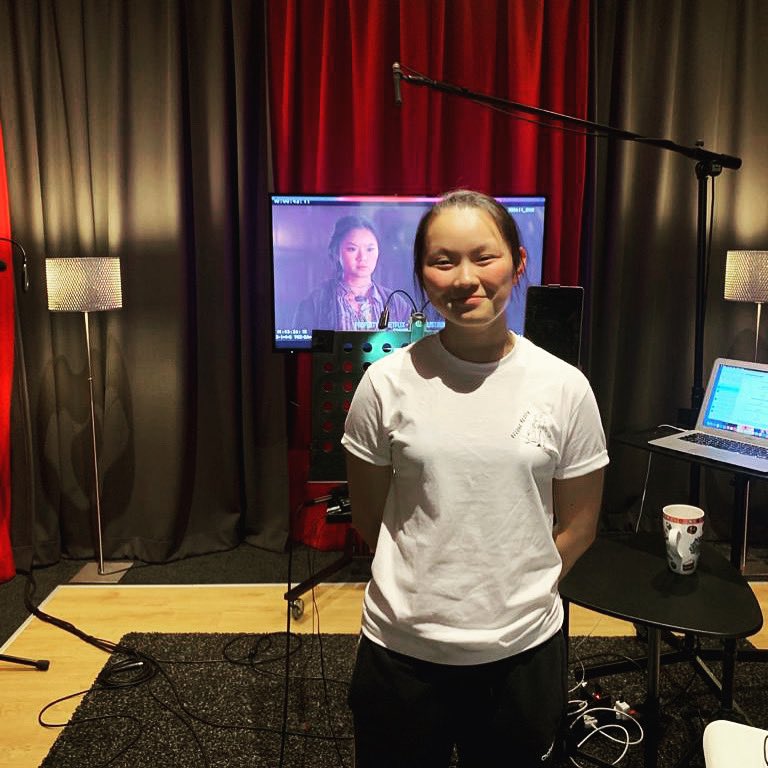 KaboomPro's tweet photo. We had the pleasure of recording all ADR for the lovely @ThaddeaGraham - now friend of @KaboomPro and star of @netflix new series #theirregulars #dropstoday #checkitout https://t.co/N23scC1uez
