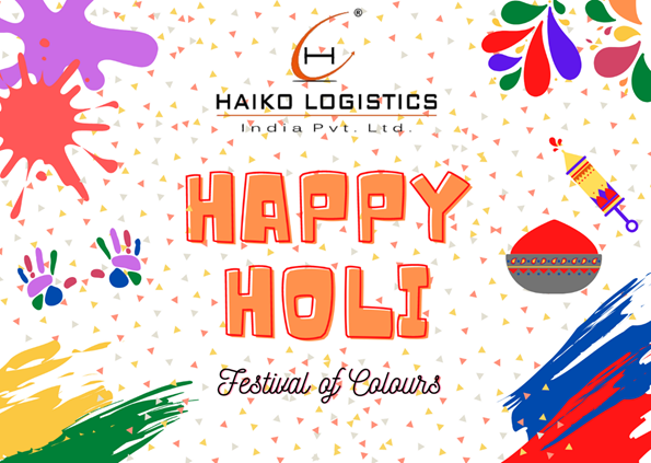 HaikoLtd's tweet photo. May this festival of colors fill colors in your life. To every shade of you, We wish happy and colorful holi!

#HaikoLogistics #HappyHoli https://t.co/zhjoTciddW