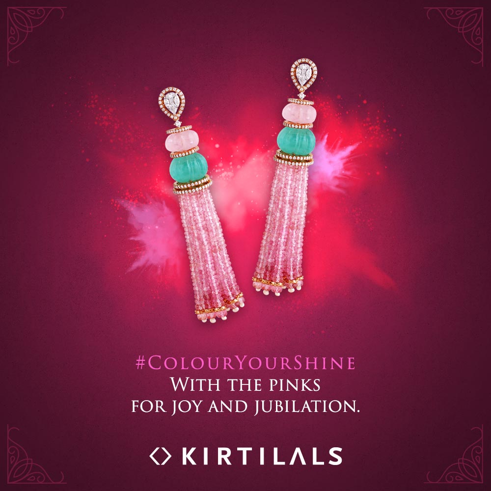 KirtilalsOnline's tweet photo. Be jubilant and ecstatic this festive season for Holi and add some colour to your collection of bling with Kirtilals! Check out our colourful illume collection: https://t.co/LxoJDJ5Q9f... #Holi #ColourYourShine #IllumeCollection #Colours #Kirtilals #KirtilalsOnline https://t.co/w8mD4u3xcd