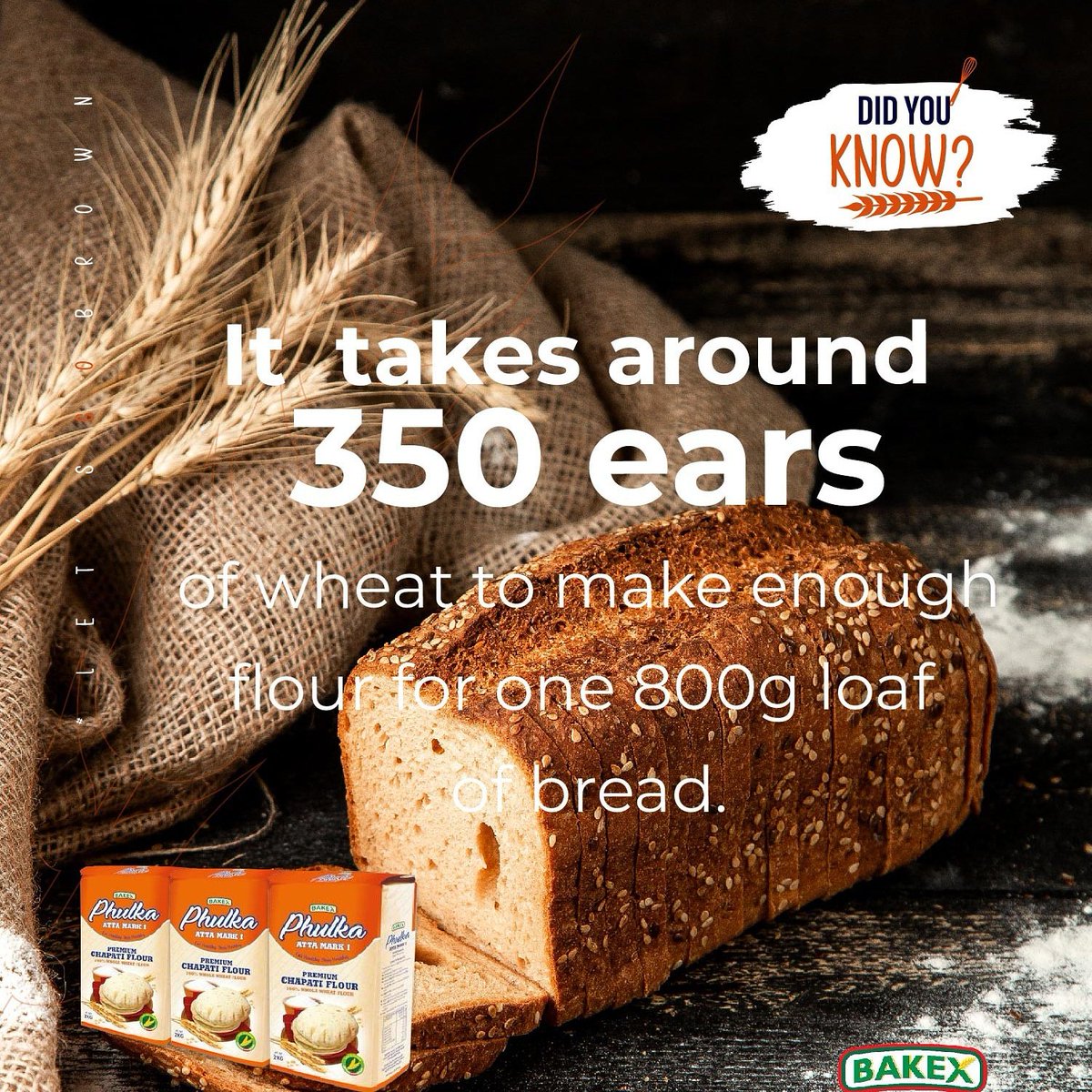 Also did you know we don't need these type of ears to hear😅😅 #brownflour #bakesmillersltd #healthylife #healthy #fridaymorning #kenya #phulka