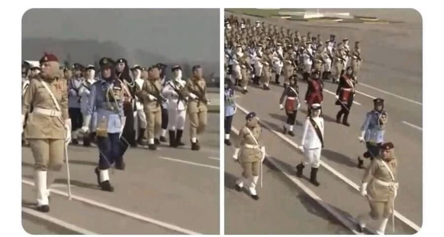 A real “Aurat March” 🇵🇰🥰 #PakistanDayParade