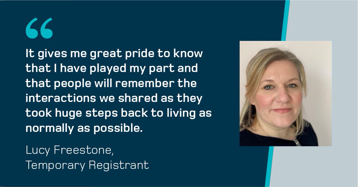 nmcnews's tweet photo. Lucy joined our temporary register to support the rollout of the Covid-19 vaccine. 

Her love for nursing came flooding back and she is happy to know she is helping to make a difference.  

#StoriesfromthePandemic 

https://t.co/5C2IyZ8KoU https://t.co/JKDBpc5mJY