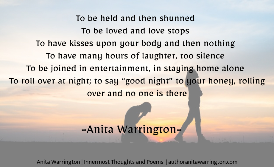 AWarrington_'s tweet photo. Rejection is the most painful feeling in the world. It feels like a vice gripping your heart, squeezing, in hope that the pain would subside.

👉 Visit: https://t.co/9fWC5S0cv2
👉Amazon| https://t.co/c9WlraLjRZ

#poem #poetrycommunity  #Painful #alone https://t.co/WDfO2NeLis