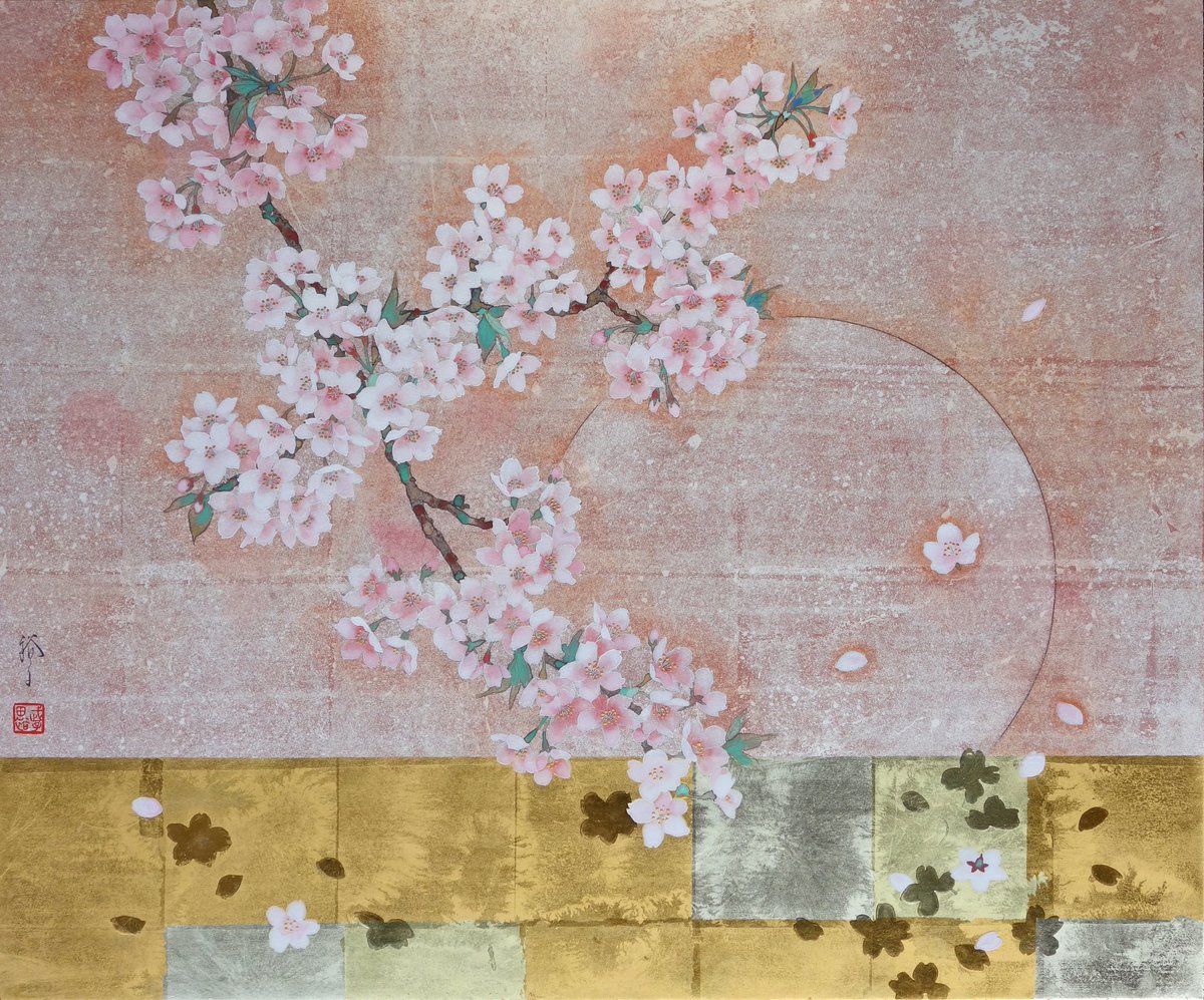 takedahirokojp's tweet photo. 東京は桜が満開ですね。
ということで、桜作品4選🌸
#桜 #さくら #お花見 #artistsontwitter https://t.co/29gm6cAglo