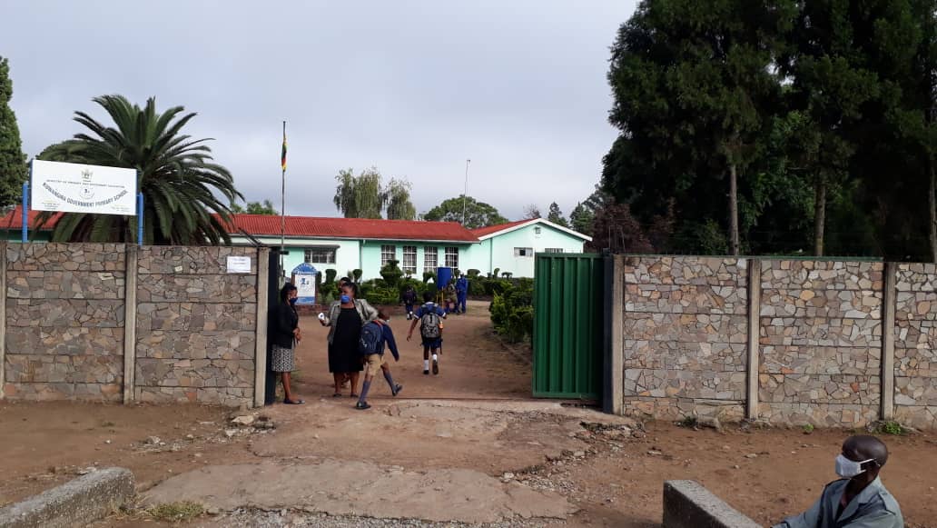 Capitalk100.4fm on X: [NEWS] Chengu and Kuwangira Primary School pupils  being checked for temperature at their respective schools' entrance points.  Sanitisation of students is also happening in the schools.   / X