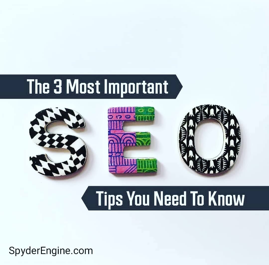EngineSpyder's tweet photo. Top 3 Most Important SEO Tips you need to know👇

1) Remove anything that slows down your site.

2) Link to other websites with relevant content.

3) Write for human first, search engine second.

🔸🔸🔸🔸🔸🔸🔸🔸🔸🔸🔸🔸

#spyderengine #SEO #seotips #seoexperts #seoservices https://t.co/LWRciMtDlk