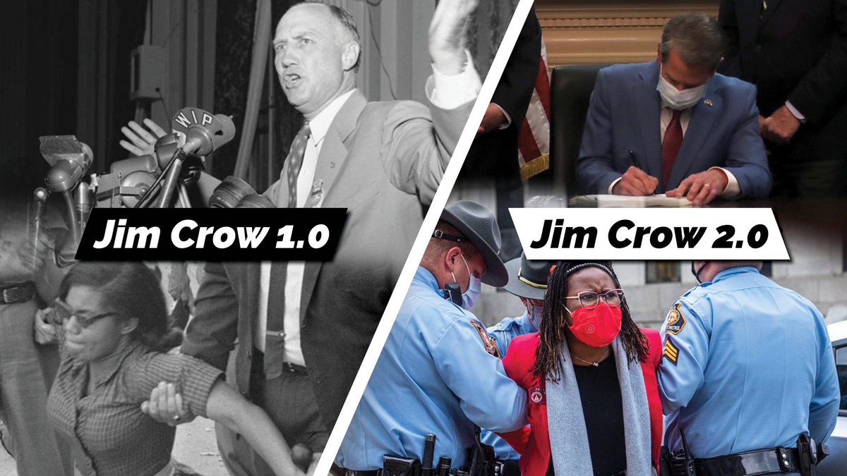 #JimCrow 
#VoterSuppression

