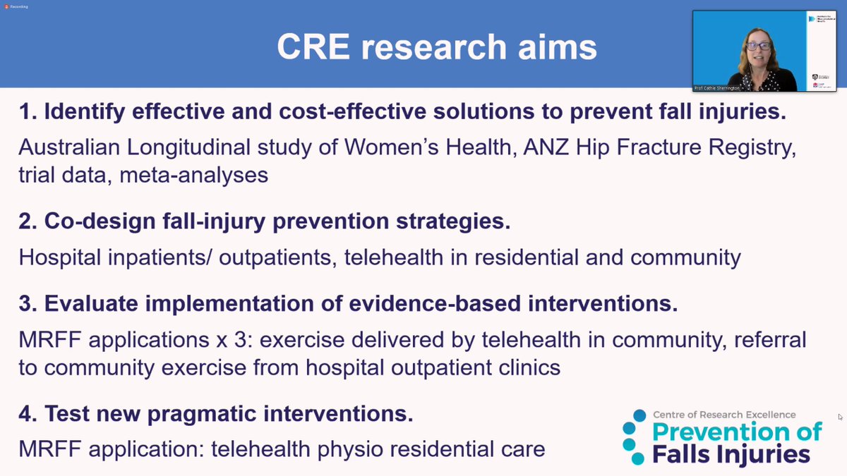 ANZ Falls Prevention (@anzfps) on Twitter photo Looking forward to collaborating with the <a href="/CRE_PFI/">CRE Prevention of Falls Injuries (NHMRC Funded)</a> with this great multidisciplinary team, working together to prevent #falls and #fallinjuries Looking forward to collaborating with the <a href="/CRE_PFI/">CRE Prevention of Falls Injuries (NHMRC Funded)</a> with this great multidisciplinary team, working together to prevent #falls and #fallinjuries