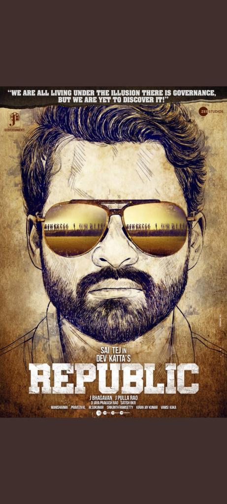 VenkeySunkara's tweet image. @IamSaiDharamTej @devakatta #REPUBLIC #RepublicFirstLook
