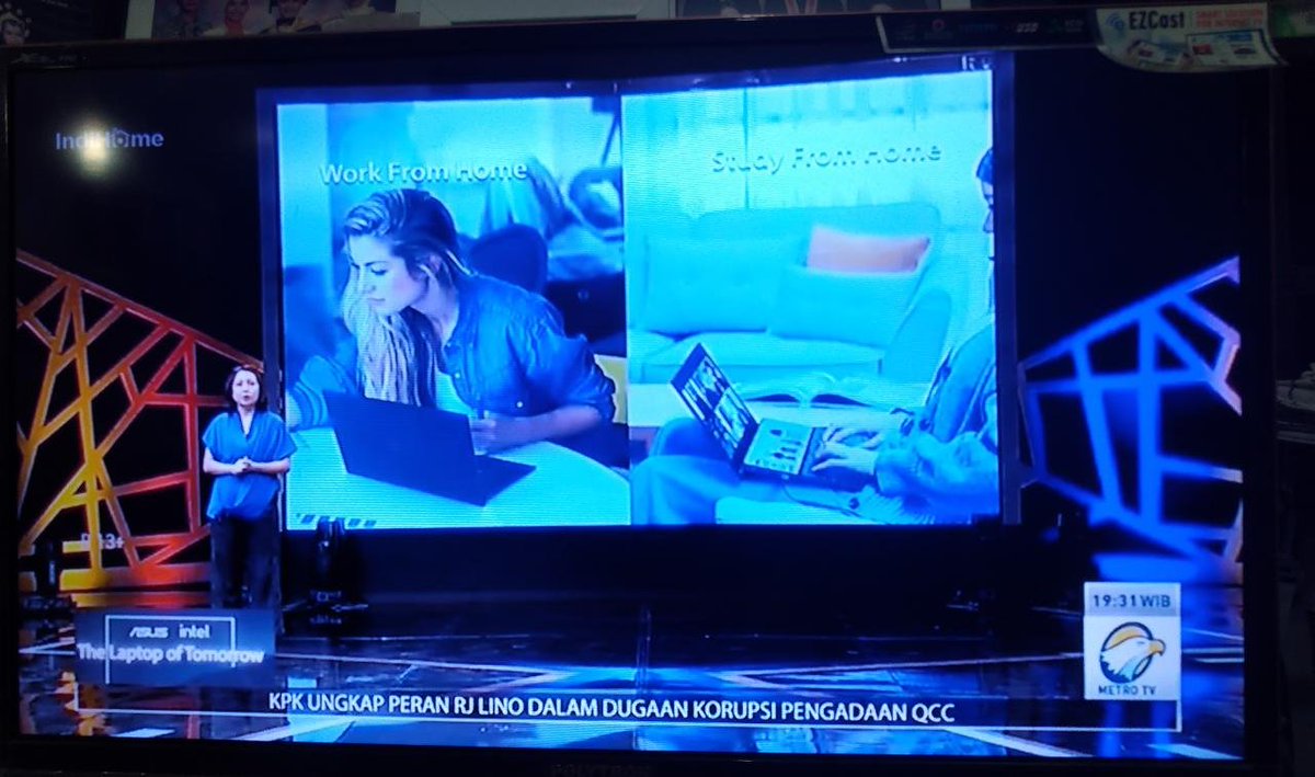 Launching #ZenBookDuo14 udah mulai gaes di Metro TV