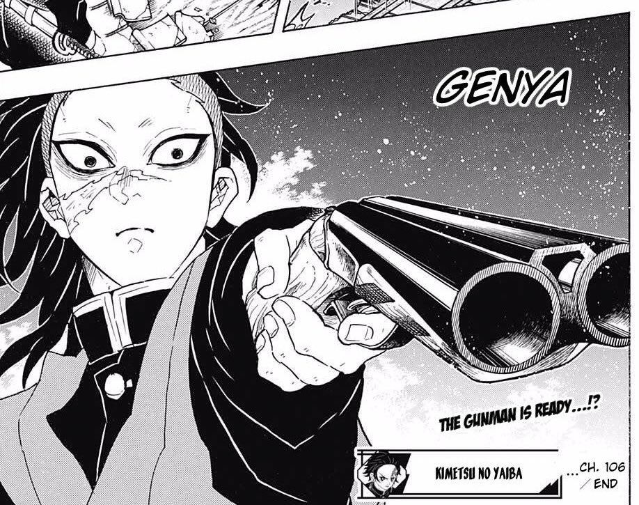 genya's gun reveal is honestly the funniest shit kny pulled off and I CANNOT WAIT to see it animated https://t.co/43kwaiJTkE 