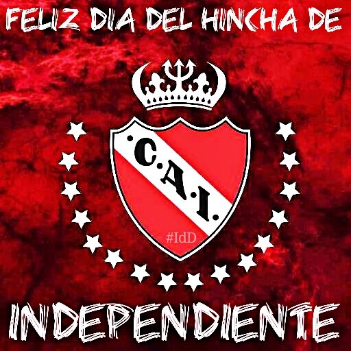 diablo_info's tweet photo. FELIZ DIA A TODOS LOS HINCHAS DE ESTA HERMOSA FAMILIA ROJA 🔴⚪🔴 
#DiaDelHinchaDeIndependiente @independiente #Independiente https://t.co/en8LaRejbd