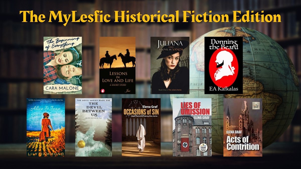MyQueerSapphFic's tweet photo. In honor of Women's History Month, we bring you deep discounts on historical fiction this week. Enjoy!

https://t.co/27dmwuTQPS

#AmReading #WLW #Lesfic #LGBTQ @CaraMaloneBooks @JaeFiction @vandawriter @eakafkalas @SCWilson_Author https://t.co/mceQOQ6BiJ
