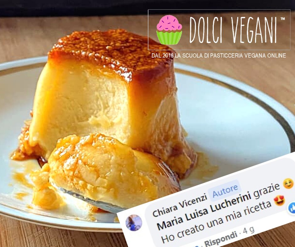 DVegani's tweet photo. Creme Caramel Vegano si può.... ed è anche molto buono 😋

Sei pronta per provare, come Chiara, questa emozione?
https://t.co/nQapWFlVUW

#dolcivegani #senzalatte #senzauova #senzacolesterolo  #marialuisalucherini #scuolapasticceriavegana #veganpastrychef #senzaglutine https://t.co/OExTSQdVwY