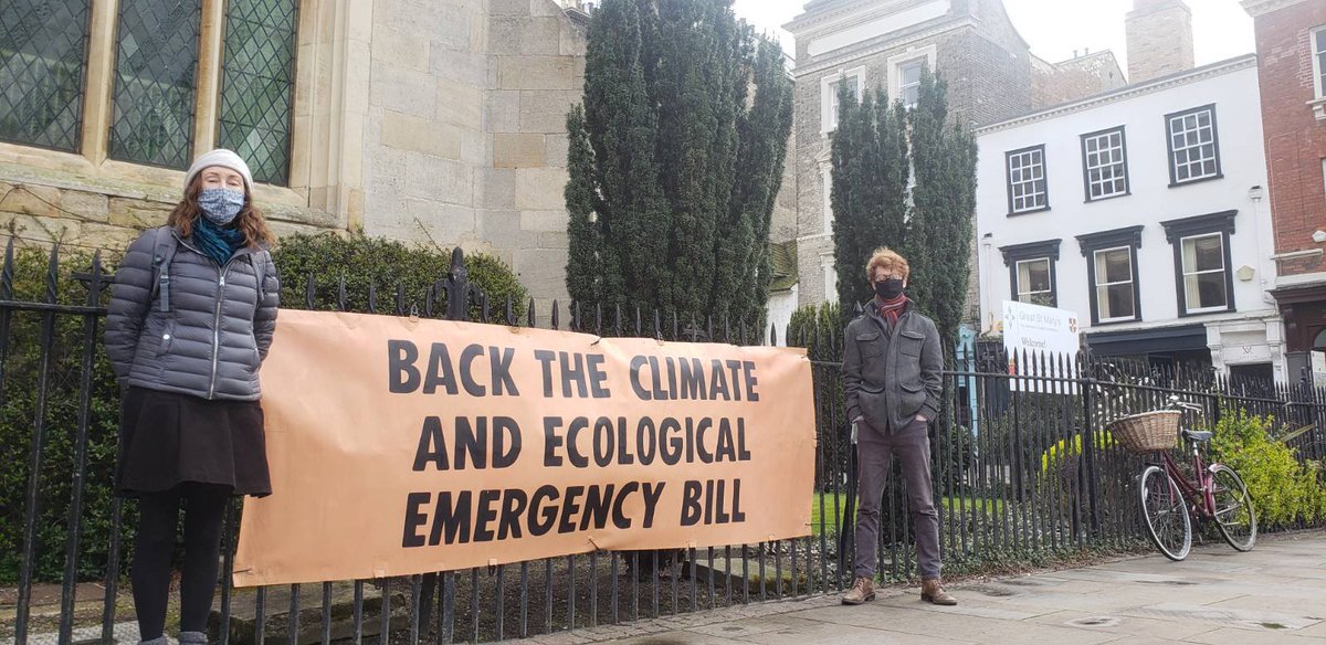 xr_cambridge's tweet photo. Today the Climate &amp; Ecological Emergency Bill was due to receive its second reading. It's been postponed indefinitely.

We call on all MPs to back the #CEEBill and fight for it to be heard in Parliament. 

@DanielZeichner @ab4scambs @lucyfrazermp - do your jobs.

@CEEbill_NOW https://t.co/zyXg4QFlT6
