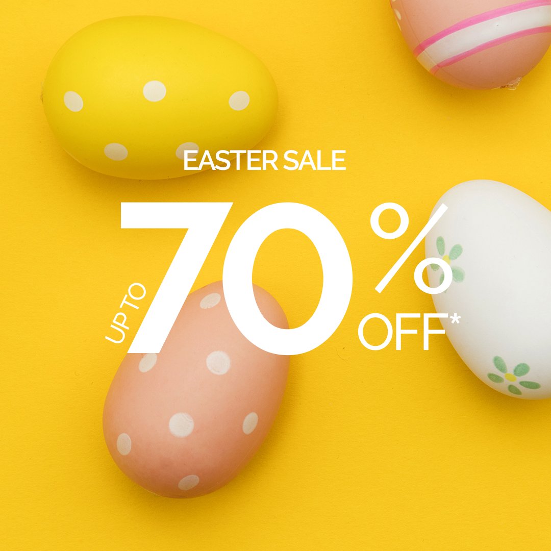 Our Easter SALE has Started..

New shoes ✔️
Check ✔️

🐣 Enjoy Up to 70% OFF 🐣

ecs.page.link/jLHF