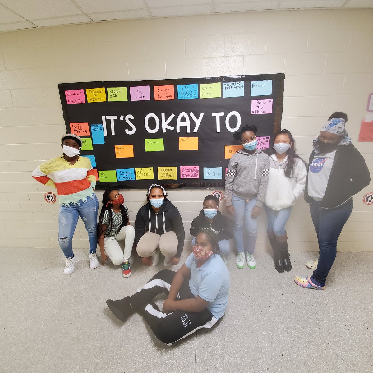 SEL DAY at PDES. My fifth grade students want you to know it's okay to be.... <a href="/Clydianw/">Clydia Newell</a> <a href="/PDESRams/">Porterdale Rams</a> <a href="/AmieCumming1/">Amie Cumming</a>