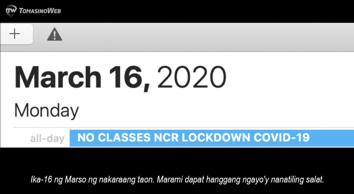 TomasinoWeb's tweet photo. “Ika-26 ng Marso, itanong natin: ‘may magbabago pa ba?’”
#TWNewNormal https://t.co/UDFtdGAYke