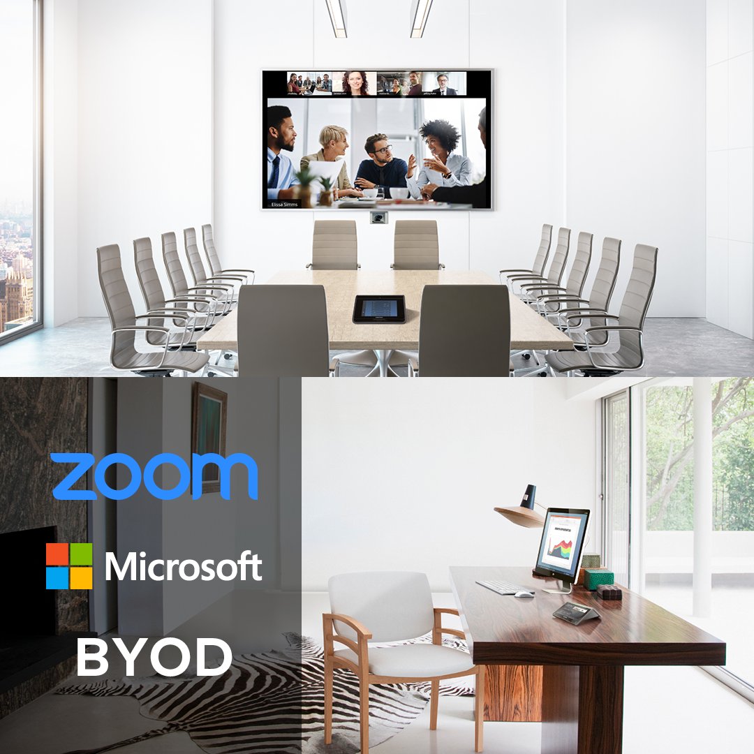 More productivity, less stress. Every Crestron Flex solution delivers one-touch join for Microsoft Teams, Zoom, or BYOD conferencing. 

Learn More: ow.ly/wote50E8ezE
