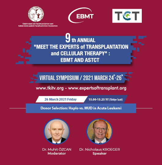 metdigital2021's tweet photo. "9th Meet The Expert of Transplantation and Cellular Therapy" 
3rd day started with the first session "Donor Selection: Haplovs. MUD in Acute Leukemi"

@KrogerNicolaus 
 
https://t.co/vsWqE6CE0c
https://t.co/I6YjkoLdbr https://t.co/hjdIOSS55c
