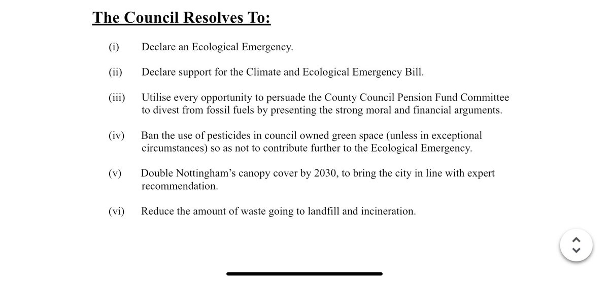 We just emailed @SallyLongford asking her to table our motion in support of @CEEbill_NOW for the City Council AGM.  We need these eco pledges now!