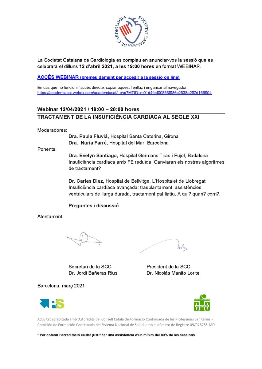 Societat Catalana de Cardiologia tweet media