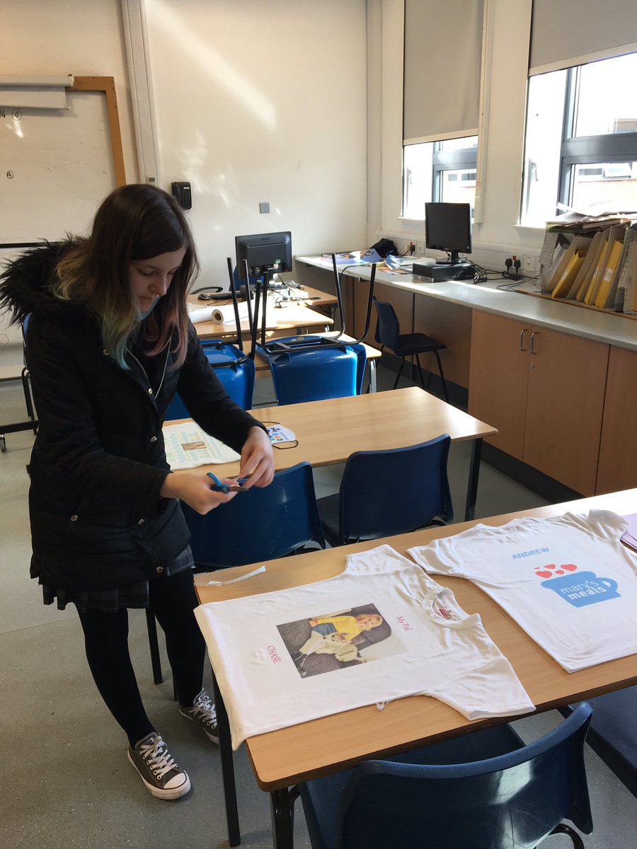 Well done to our Enterprise team who have spent this morning creating these personalised items.  Amazing work.