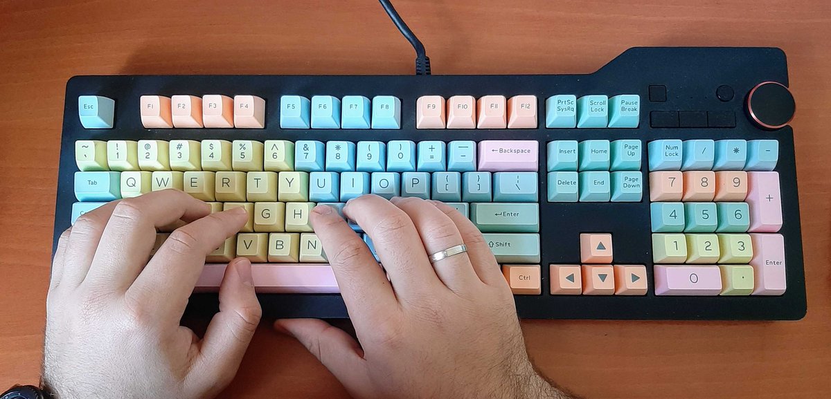 I pushed myself to learn touch typing. It was tough and frustrating journey but it was worth it. 

I finally use a keyboard the way it is designed to be used. 🖐️🖐️⌨️