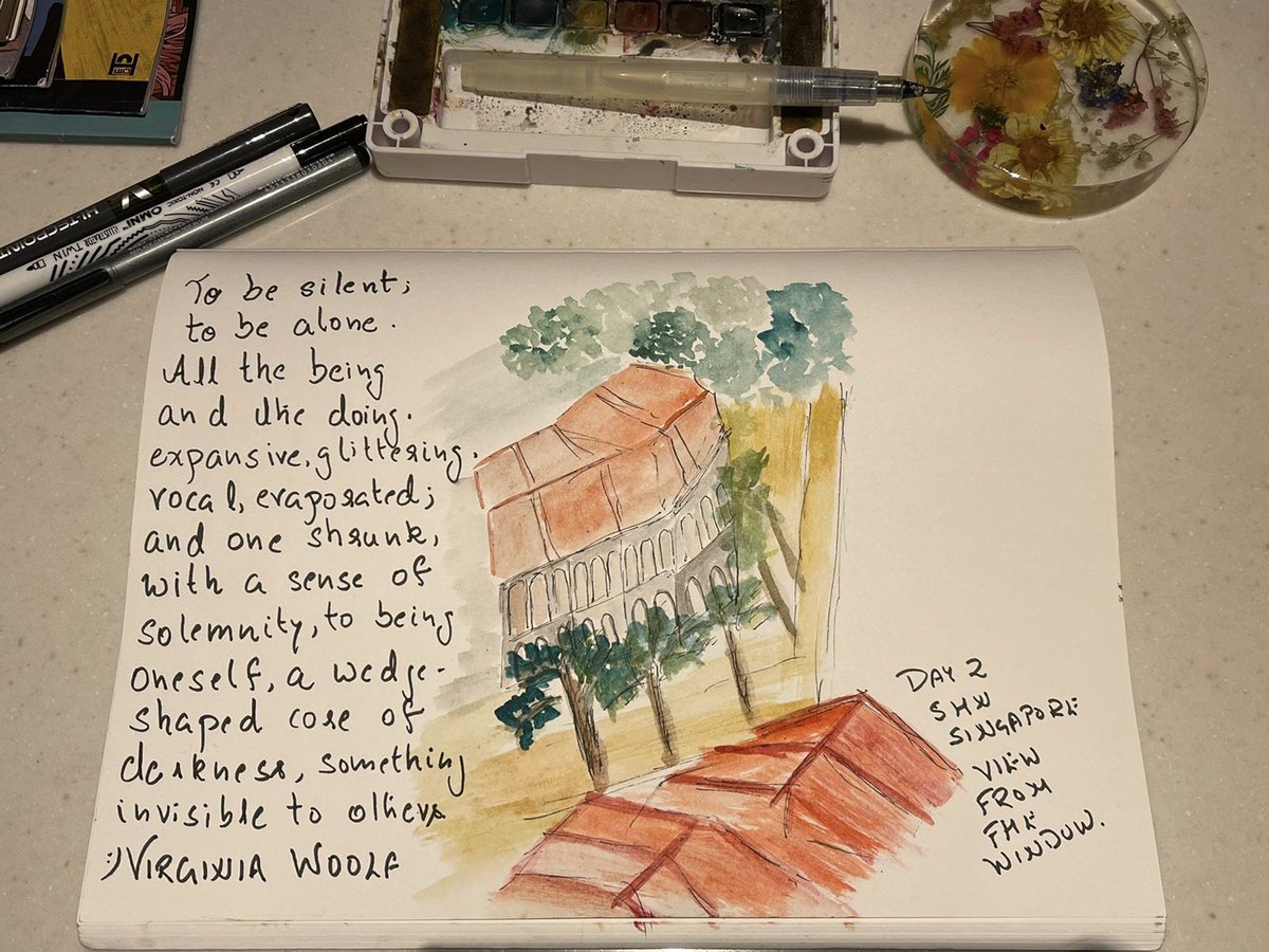 "You have to be able to be alone. If you can do that, everything else is easy."
- Martin Walser

March is all about colours but this year it's about solitude and to be ease in our own company.
And when nothing works we have words to hold on, to write and dream.

#writingcommunity