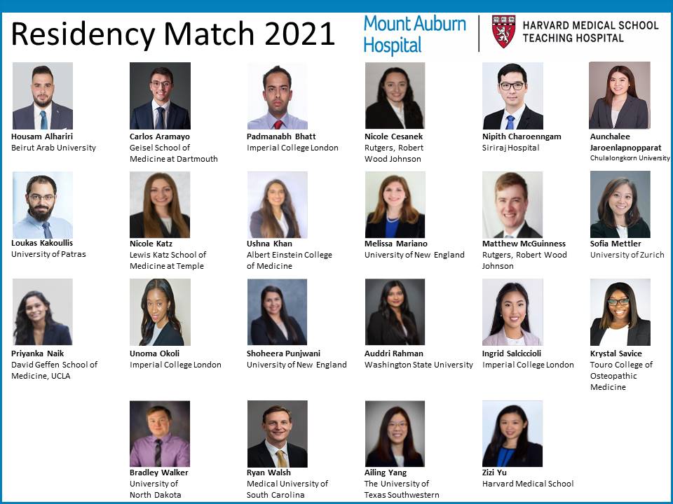 We are so excited and proud to welcome our next class of fantastic categorical and preliminary interns! Can’t believe a week has already passed since #MatchDay2021