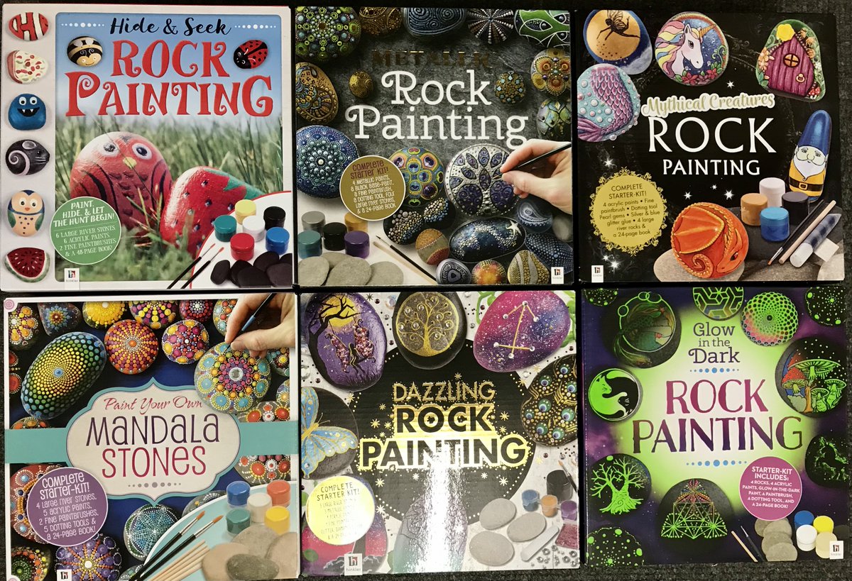ShopPrices's tweet photo. Get creative with this amazing Rock Painting Kits https://t.co/ZlOCnd62Gw