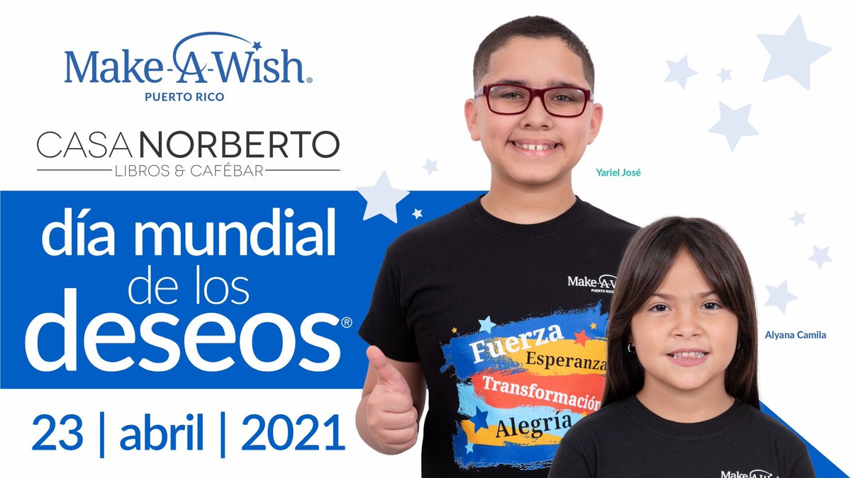 No te quedes sin la tuya! Consigue HOY tu t-shirt en <a href="/casa_norberto/">Casa Norberto</a>  y ayúdanos a conceder mas deseos. ¡Contamos contigo!