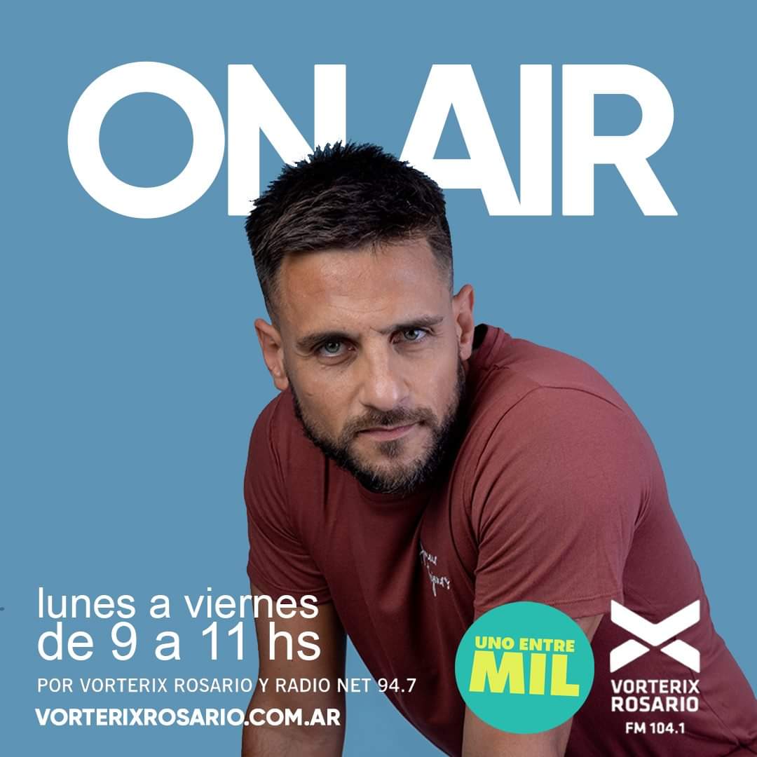 uemradio's tweet photo. Buen viernes! ¿Cómo andan hoy? #PonéLaRadio que ya arranca 𝗨𝗡𝗢 𝗘𝗡𝗧𝗥𝗘 𝗠𝗜𝗟 con la conducción de @jmalmadaok  ‼️ @RosarioVorterix  #LaNet947 @uemradio https://t.co/8eODM8UB5B