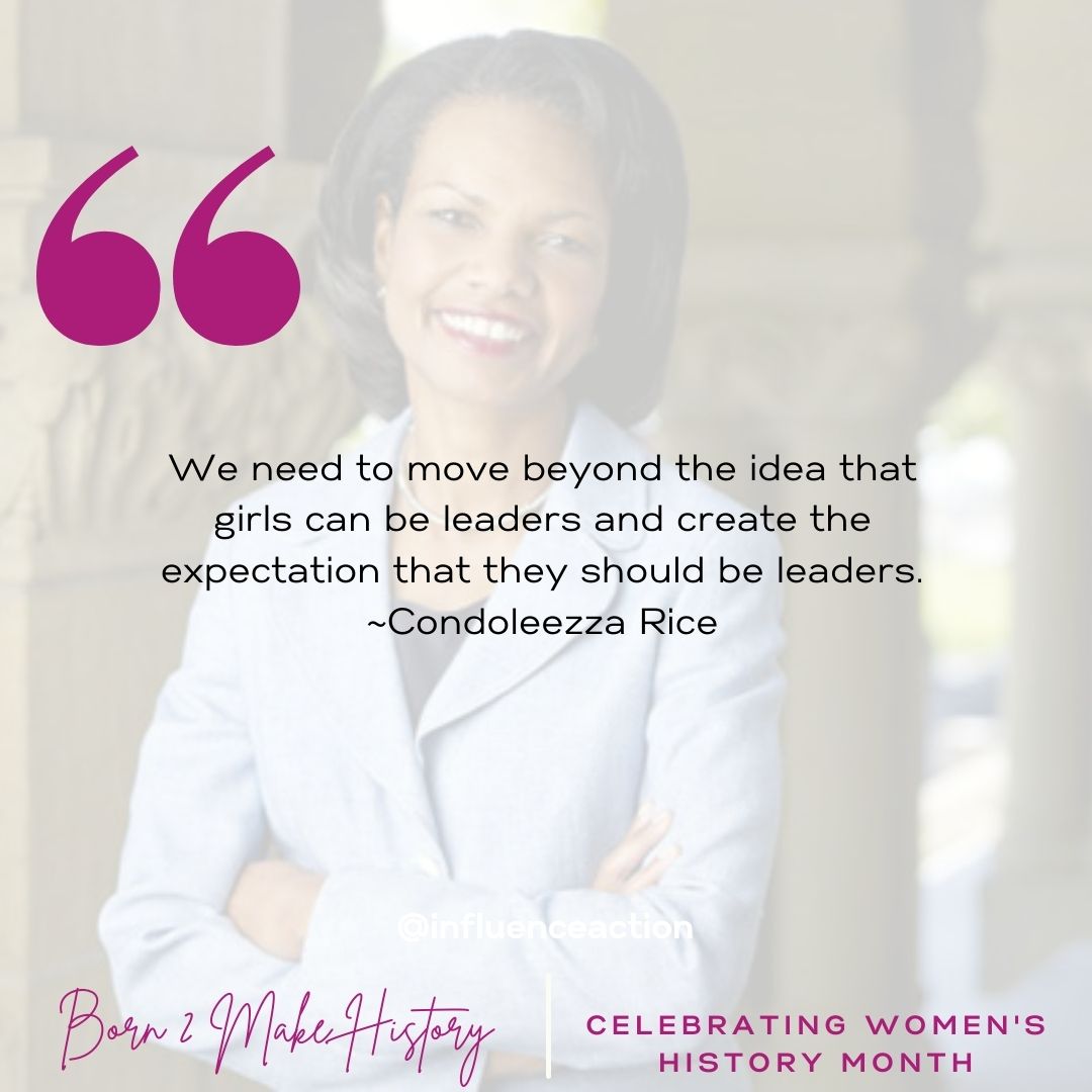influenceaction's tweet photo. Condoleezza Rice @condoleezzarice diplomat, political scientist, civil servant, and professor. She was the 66th Secretary of State and is currently the director of the Hoover Institution at Stanford University #IAMborn2makehistory https://t.co/pbIRGn5z2S