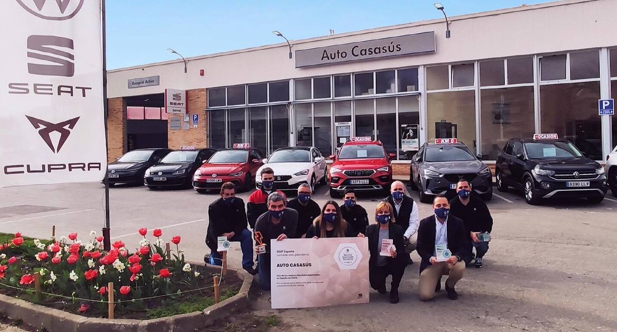 🏆 <a href="/AutoCasasus/">Auto Casasús</a> guanya per quart any consecutiu el Premi Excel·lència SEAT tdbactualitat.cat/articles/conti…