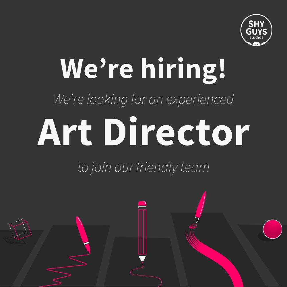 We're looking for an awesome Art Director to join our team😊 bit.ly/392Z1JR #creativejobs #jobs #recruitment #animationjobs #animatedwomen #Bristol #artdirector