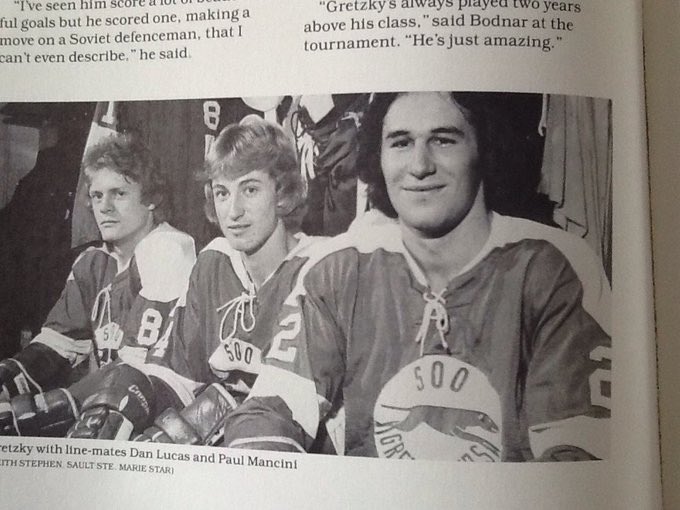 CskiChris's tweet photo. OTD in @OHLHoundPower History March 26,1978 P/O Gm3, the Hounds beat @KingstonFronts (Canadians),6-2. Paul Mancini 2 Gs, Tom McLeod 2Gs, Dan Lucas 1G, @WayneGretzky 1G,3As. @OHL_History @bobbywmurray @CraigHartsburg @RandyRusson @defelicefamily #gameticket https://t.co/2EuLaNiHIF