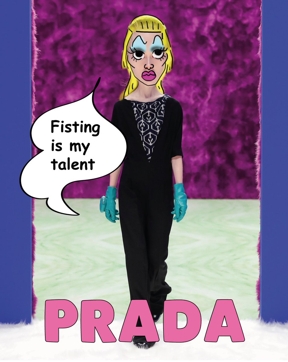 AbsoslutP's tweet photo. #prada https://t.co/QKSMhxltBI