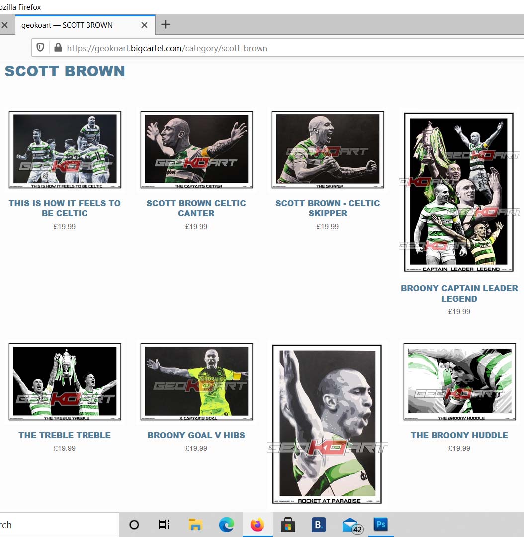 geokoart's tweet photo. NEW BROONY SECTION JUST ADDED TO WEBSITE!
LINK ON HOMEPAGE BIO!
#ScottBrown #broony #celticfc #geothomson #geokoart #painting #art https://t.co/8uziHFy4E0