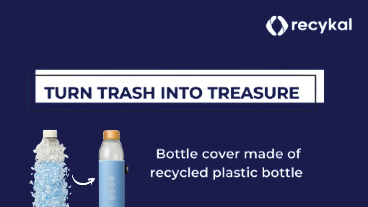 recykaldotcom's tweet photo. Waste is wealth ♻️

You can also turn trash into treasure by making sure two simple step, 

✅ Segregate your waste 
✅ Make sure it reaches to authorized recycler 

Voila! 😀

Rest will be taken care by recycler ✌

#plasticwaste #Circularity https://t.co/7bn0ryHKEe